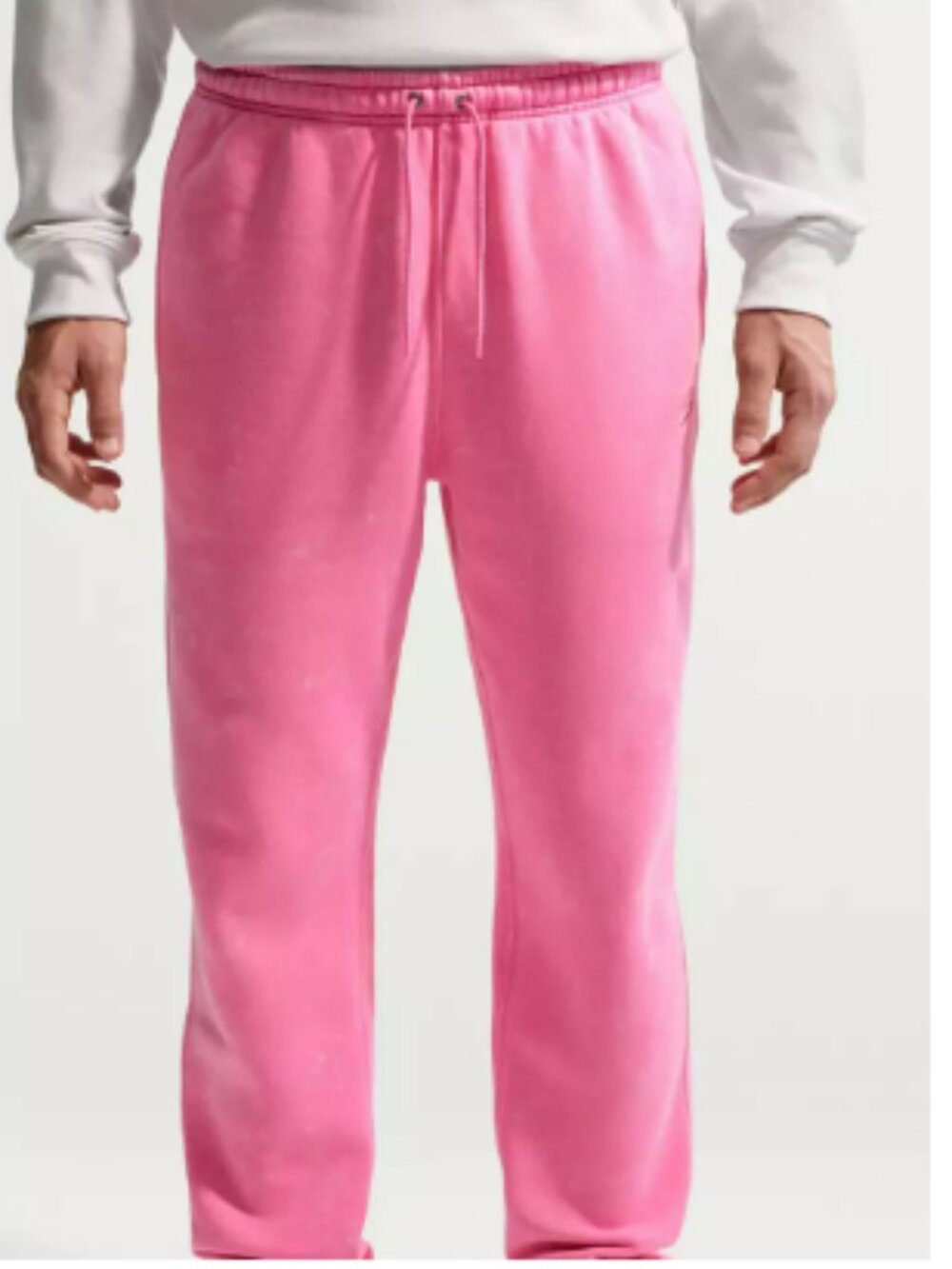 Men's Adidas Trefoil Joggers in Pink- size XL